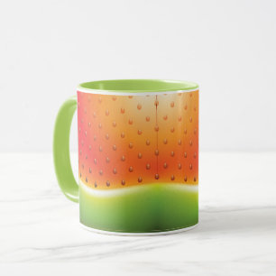Wassermelone mit Samen-Hintergrund Tasse