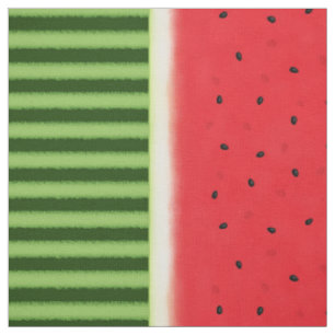 Wassermelone mit Schale & Schale (kleine Größe) Stoff