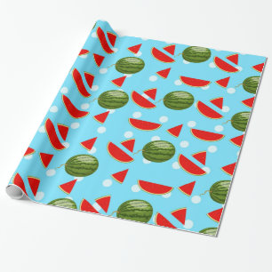 Wassermelone mit Slice Geschenkpapier