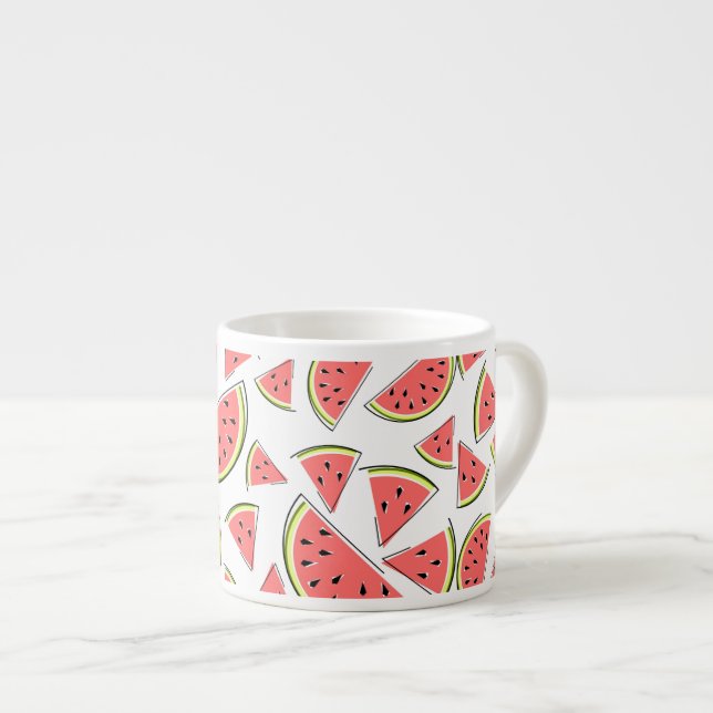 Wassermelone Multi Espressotasse (Vorderseite Rechts)