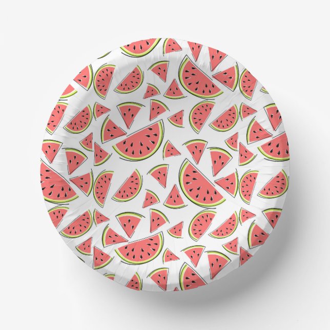 Wassermelone Multi Pappteller (Vorderseite)