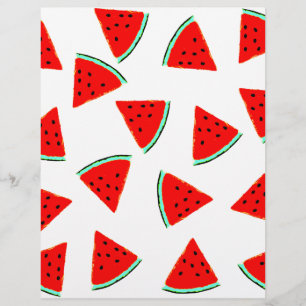 Wassermelone Muster Dreiecke
