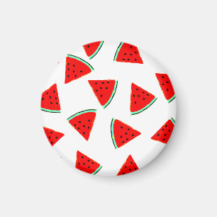 Wassermelone Muster Dreiecke Magnet