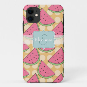 Wassermelone-Muster, orange Tupfen title_seo2