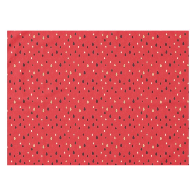 Wassermelone-Muster Tischdecke (Vorderseite (Horizontal))