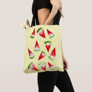 Wassermelone niedliche Früchte Tasche