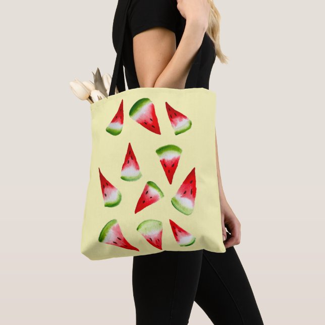 Wassermelone niedliche Früchte Tasche (Von Nahem)