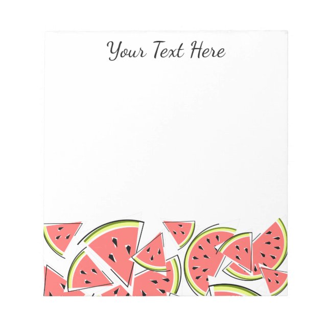 Wassermelone Notizblock (Vorderseite)