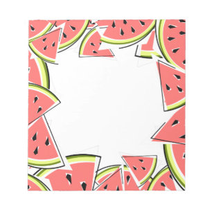 Wassermelone Notizblock
