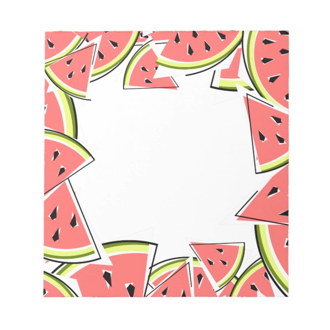 Wassermelone Notizblock (Vorderseite)