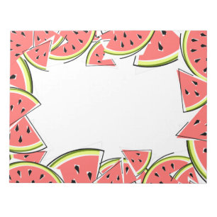 Wassermelone Notizblock
