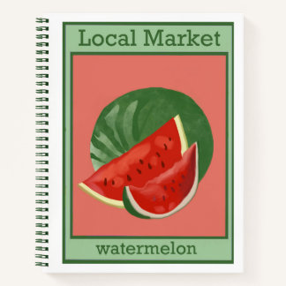 Wassermelone Notizbuch