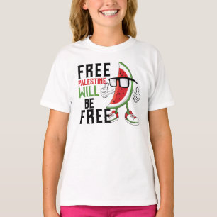 Wassermelone Palästina Freiheit T-Shirt