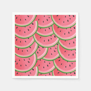 Wassermelone-Papierservietten-Sommerfrucht Serviette