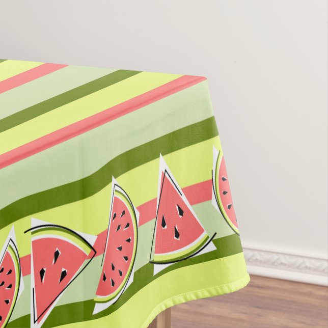 Wassermelone Pieces Strip tablecloth Tischdecke (Beispiel)
