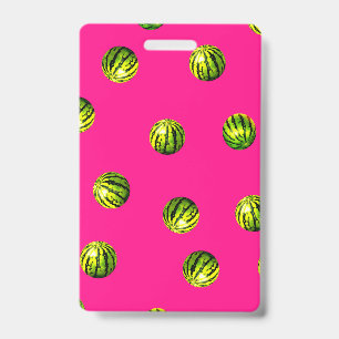 Wassermelone Pink Ausweis