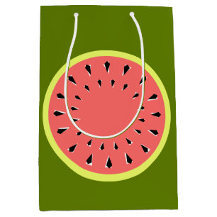 Wassermelone Pink Mittlere Geschenktüte