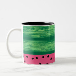 Wassermelone Pink Zweifarbige Tasse