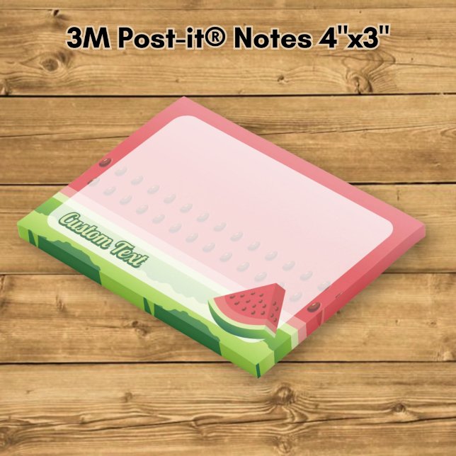 Wassermelone Post-it Klebezettel (Von Creator hochgeladen)