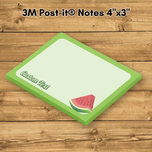 Wassermelone Post-it Klebezettel (Von Creator hochgeladen)