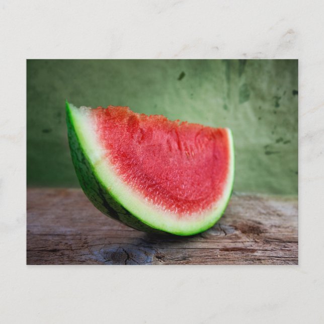 Wassermelone Postkarte (Vorderseite)
