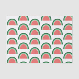 Wassermelone Regenbogenmuster Seidenpapier