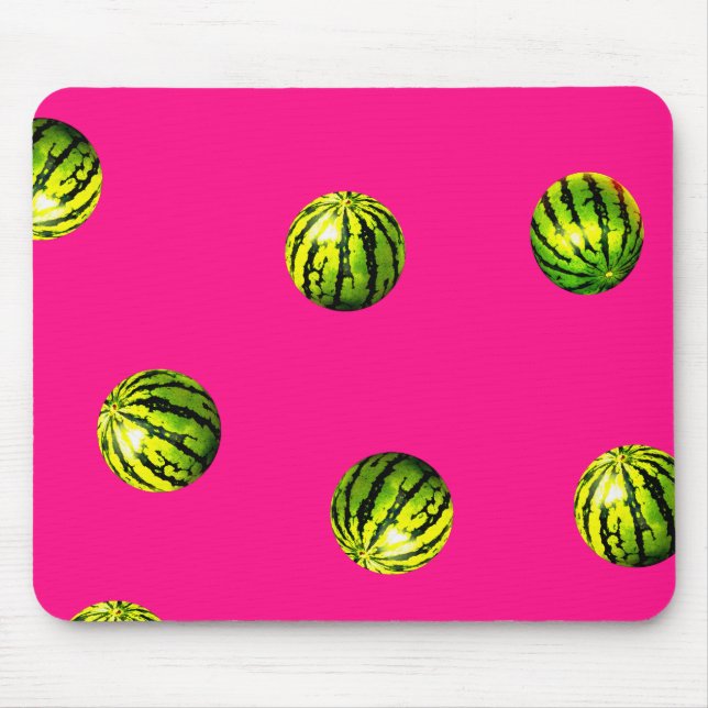 Wassermelone rosa mousepad (Vorne)