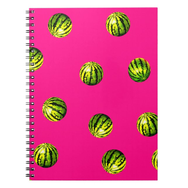 Wassermelone rosa notizblock (Vorderseite)