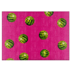 Wassermelone rosa schneidebrett