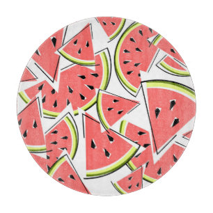 Wassermelone rund schneidebrett