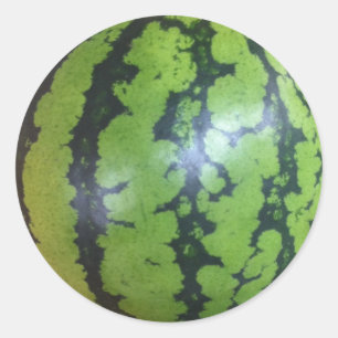 Wassermelone Runder Aufkleber