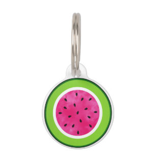 Wassermelone-Scheibe Haustiermarke