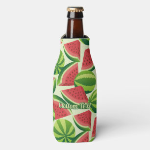 Wassermelone-Scheibe ohne nahtlosen Hintergrund Flaschenkühler