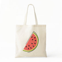Wassermelone-Scheibe-Taschentasche