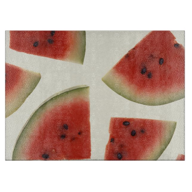 Wassermelone-Scheiben Schneidebrett (Vorderseite)