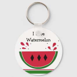 Wassermelone Schlüsselanhänger