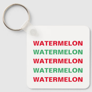 Wassermelone Schlüsselanhänger
