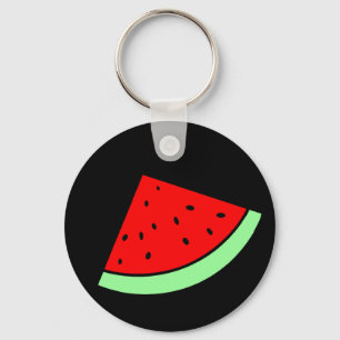 Wassermelone-Schlüsselanhänger (DARK) Schlüsselanhänger