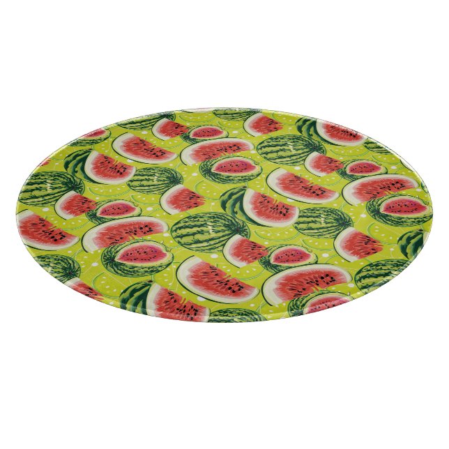 Wassermelone Schneidebrett (Ecke)