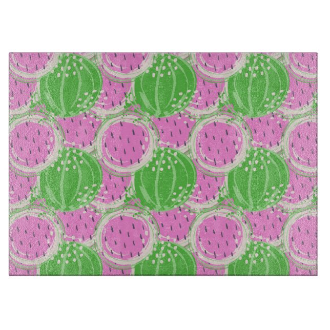 Wassermelone-Schneidebrett Schneidebrett (Vorderseite)