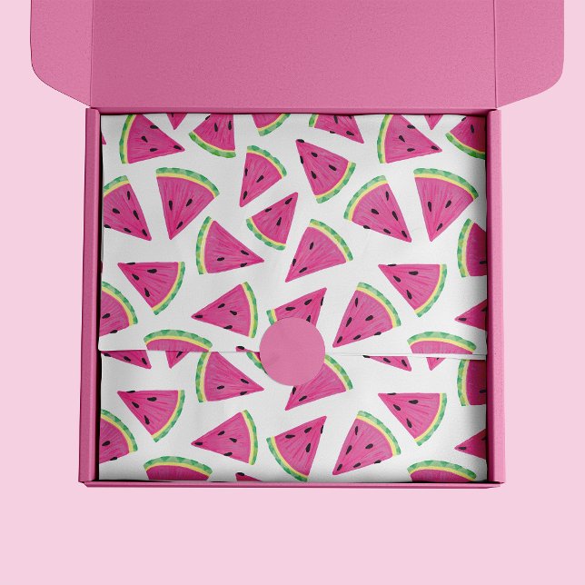 Wassermelone Seidenpapier (Tropical watermelon fruit pattern tissue paper)