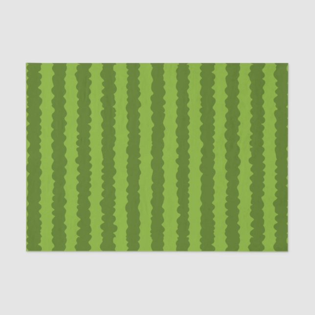 Wassermelone Seidenpapier (Vorderseite)