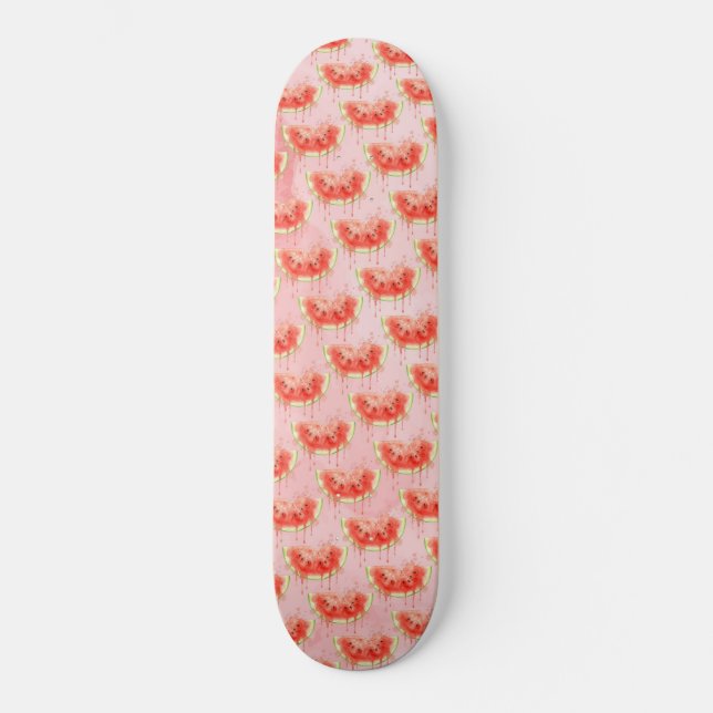 Wassermelone Skateboard (Vorderseite)