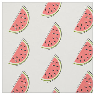 Wassermelone Slice klein Stoff
