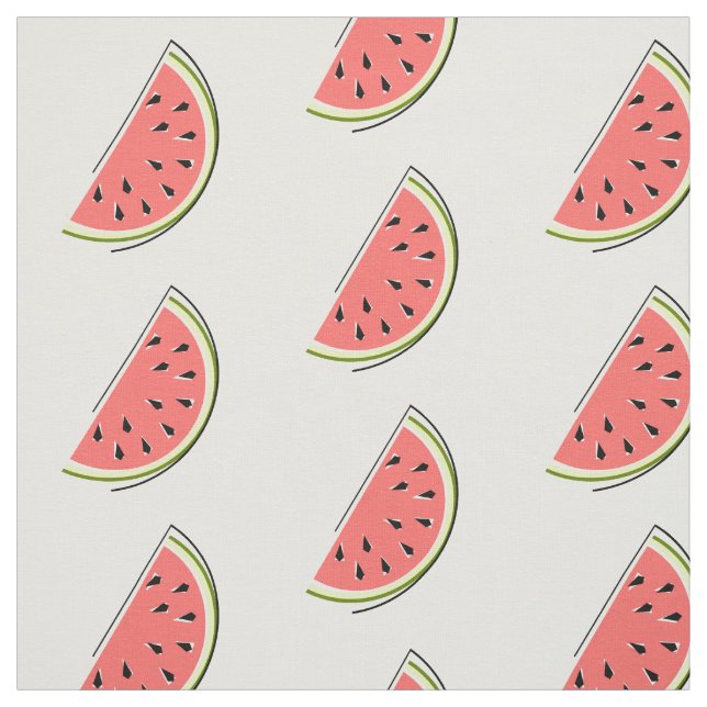 Wassermelone Slice klein Stoff (Muster)