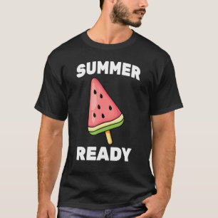 Wassermelone - Sommerferien - Melon - Obst - Vacat T-Shirt