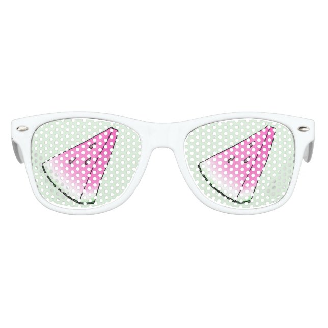 Wassermelone Sonnenbrille (Vorderseite)