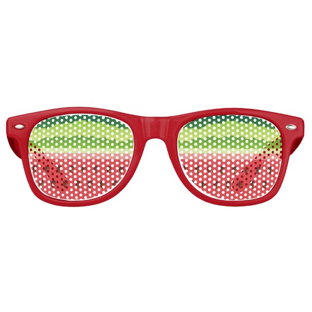 Wassermelone Sonnenbrille (Vorderseite)