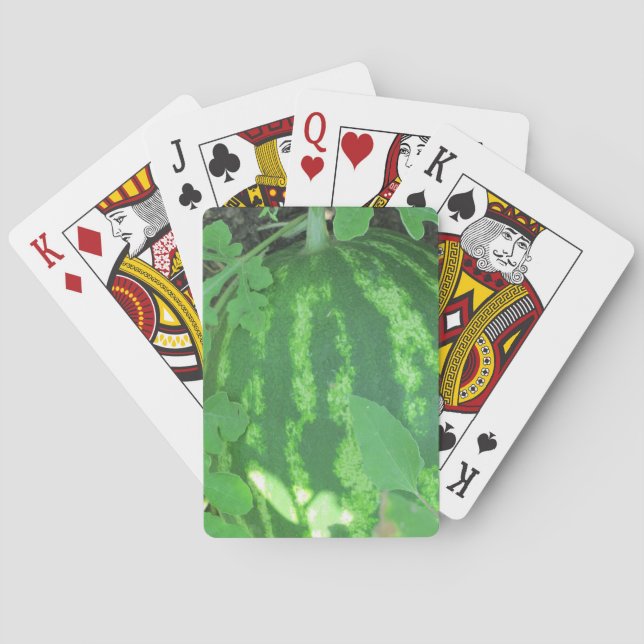 Wassermelone-Spielkarten Spielkarten (Rückseite)