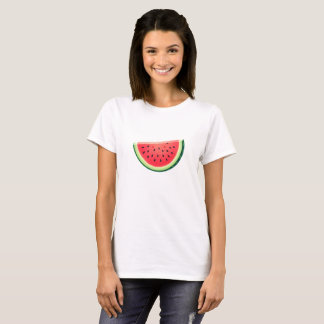 Wassermelone T - Shirt, Lässige Wassermelone Tee